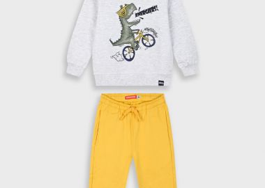 Φόρμα με τύπωμα για αγόρι | ΛΕΜΟΝΙ - Energiers - 